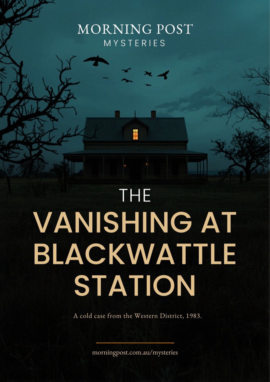 The Vanishing at Blackwattle Station — poster